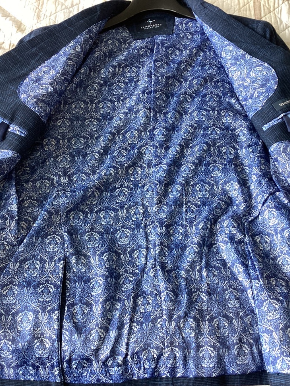 TailorByrd Broken Check Sport Coat 42R - Picture 9 of 14